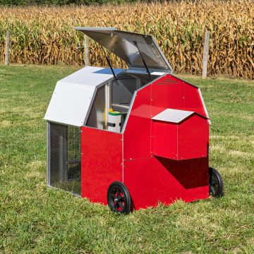 3 x 4 Redline Coop [Back, Roof Open]