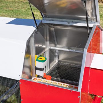 3 x 4 Redline Coop [Roof Open Detail]